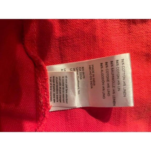 Anthropologie x Pilcro Flutter Sleeve Midi Dress Size L - Picture 6 of 7